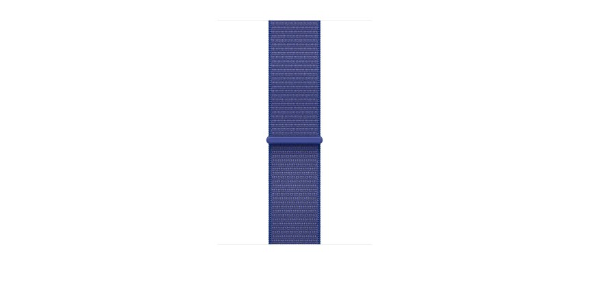 Apple MXL73ZM/A accessoire intelligent à porter sur soi Bande Bleu Nylon, Polyester, Spandex
