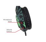 SureFire Skirmish Headset Wired Head-band Gaming USB Type-A Black, Camouflage, Green