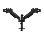 Neomounts DS65S-950BL2 Support d'écran à fixer 24-34" - ressort à gaz - Topfix - multiréglable - arrêt 180°