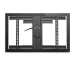 StarTech.com Support Mural TV pour Écrans VESA jusqu'à 100" - Support Mural TV à Profil Bas et à Mouvement Complet pour Grands Écrans - Support Articulé Réglable en Inclinaison et en Pivotement, Très Résistant