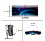 Philips 49B2U6900CH/00 computer monitor 124 cm (48.8") 5120 x 1440 pixels Dual QHD LCD Black