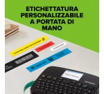 DYMO LabelManager Executive 640 CB Stampante per etichette portatile con custodia e 3 cassette di etichette D1 | Etichettatrice compatta con tastiera QWERTY | Connettività Bluetooth e USB