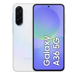 Samsung Galaxy A36 5G, Smartphone con Funzioni intelligenti, Display Super AMOLED 6.7”, 8GB RAM, 256GB, Camera 50MP, Batteria 5.000 mAh, IP67, Awesome White