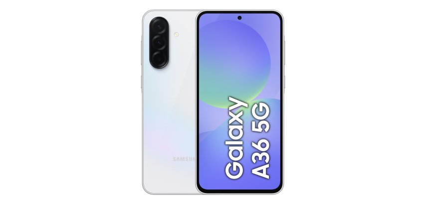Samsung Galaxy A36 5G 17 cm (6.7") Double SIM Android 15 USB Type-C 8 Go 256 Go 5000 mAh Blanc