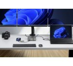 StarTech.com Dock Thunderbolt 5, Double 8K 60Hz, Triple 4K pour Windows, Jusqu'à Double 6K 60Hz pour Mac - Station d'Accueil TB5 et USB4 avec Transfert Max. 120 Gbps, PD 140W, Téléphone 30W, USB 10 Gbps