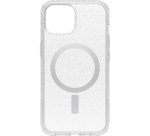 OtterBox Symmetry Series Clear pour MagSafe pour iPhone 15, Stardust (Clear Glitter)