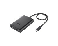 i-tec USB-C Dual 4K/60Hz (single 8K/30Hz) DP Video Adapter