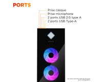 HP OMEN by 45L Gaming Desktop GT22-3066nf Intel Core Ultra 9 285K 128 Go DDR5-SDRAM NVIDIA GeForce RTX 5070 Ti Windows 11 Home Tower PC AI PC Noir