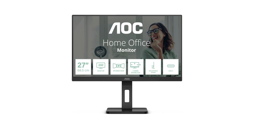 AOC P3 Q27P3CV/69 Monitor PC 68,6 cm (27") 2560 x 1440 Pixel Nero