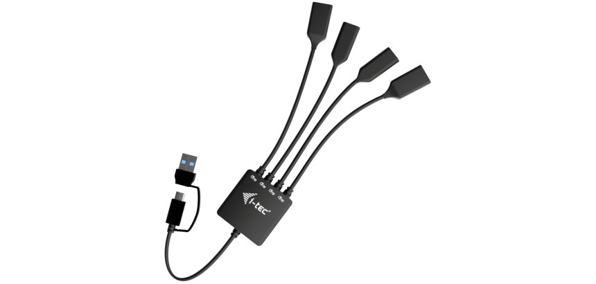 i-tec USB-C/USB-A Cable HUB 4 port (2x USB-C, 2x USB-A)