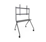 TooQ iSTAND Soporte de Suelo con Ruedas para Pantallas 50"- 86", Gris