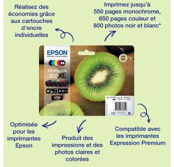 Epson Kiwi Multipack 5-colours 202 Claria Premium Ink