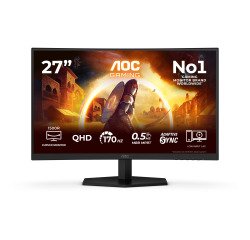 AOC G4 Q27G42ZE Monitor PC 68,6 cm (27") 2560 x 1440 Pixel Quad HD LED Nero, Rosso