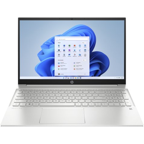 HP Pavilion 15-eh3015nl AMD Ryzen™ 7 7730U Computer portatile 39,6 cm (15.6") Full HD 16 GB DDR4-SDRAM 512 GB SSD Wi-Fi 6 (802.11ax) Windows 11 Home Argento