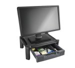 StarTech.com Supporto per Monitor con cassetto Altezza regolabile - per Display a 32" (10Kg)