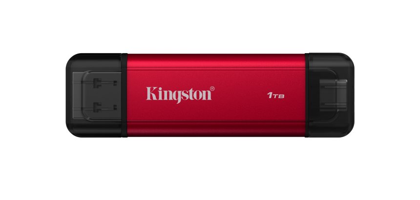 Kingston Technology 1TB Dual USB-A/C Portable SSD, Up to 1050MB/s USB 3.2 Gen 2