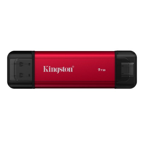 Kingston Technology 1TB Dual USB-A/C Portable SSD, Up to 1050MB/s USB 3.2 Gen 2