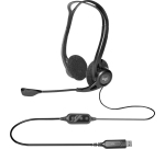 Logitech 960 USB Auricolare Cablato A Padiglione Musica e Chiamate USB tipo A Nero