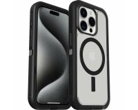 OtterBox Defender Series XT voor iPhone 15 Pro, Dark Side (Clear / Black)
