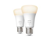HUE WHITE 2 X LAMPADINA E27 9.5W