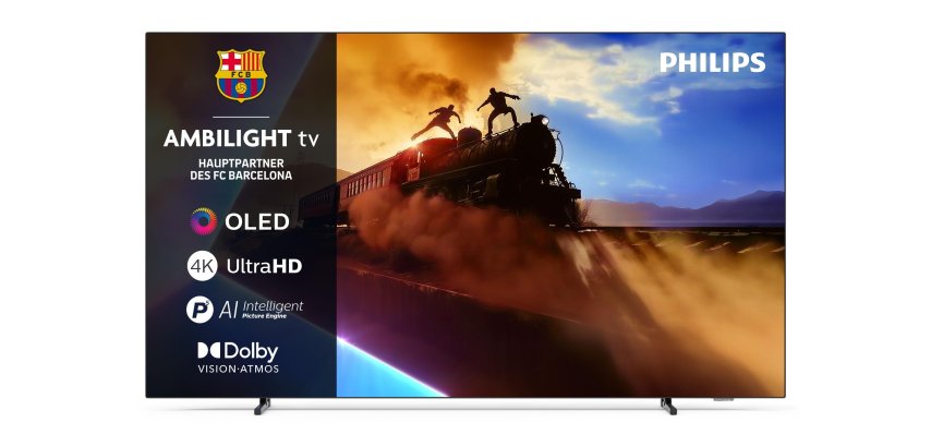 Philips Ambilight 48OLED760/12 tv 121,9 cm (48") 4K Ultra HD Smart TV Wifi Grijs