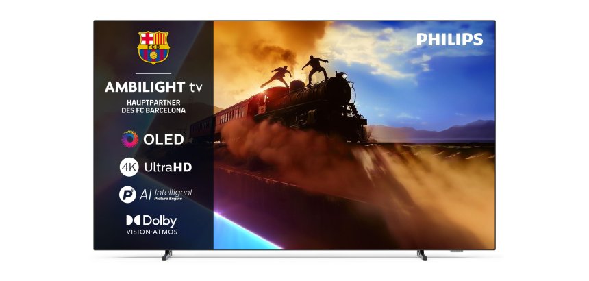 Philips Ambilight 48OLED760/12 tv 121,9 cm (48") 4K Ultra HD Smart TV Wifi Grijs