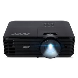 Acer X129H vidéo-projecteur Projecteur à focale standard 4800 ANSI lumens DLP XGA (1024x768) Compatibilité 3D Noir