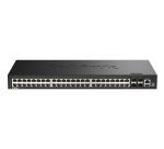 D-Link DGS-1530-52/E commutateur réseau Géré L2 Gigabit Ethernet (10/100/1000) Noir
