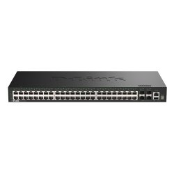 D-Link DGS-1530-52/E commutateur réseau Géré L2 Gigabit Ethernet (10/100/1000) Noir