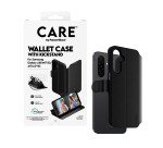 PanzerGlass CARE™ by ® Wallet Case w. Kickstand Samsung Galaxy M17 5G | A17 | A17 5G protective phone case Black Cover