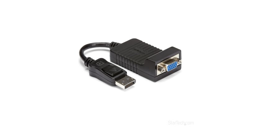 Adaptador Conversor de Vídeo Activo DisplayPort DP a VGA - 1920x1200 - Convertidor