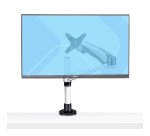StarTech.com Soporte de Escritorio para Monitor VESA 75x75/100x100 de 27 Pulgadas 16:9 / 30 Pulgadas 21:9 Ultrawide - Grommet o Abrazadera en C - Ajuste sin Herramientas - Brazo Asistido por Resorte
