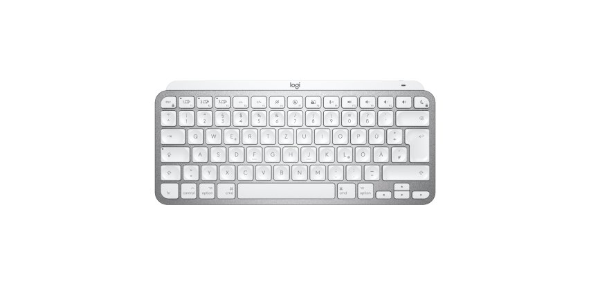 Logitech 920-010519 clavier Bureau Bluetooth QWERTZ Allemand Gris