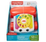 Fisher-Price Chatter Telephone Baby and Toddler Pull Toy Phone with Rotary Dial