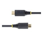 StarTech.com Cavo HDMI ad alta velocità da 30 cm, 4K 60Hz/1440p 144Hz, HDR10/HDCP 2.2/ARC, 18Gbps, cavo UHD HDMI 2.0 per TV/Monitor/Display, rivestimento in TPE