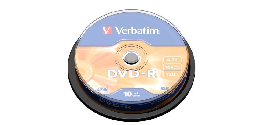 Verbatim DVD-R Matt Silver 4,7 GB 10 pz
