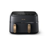 PHILIPS Friteuse à air chaud NA352/04 Airfryer 9L double panier + grille XL