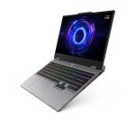 Lenovo LOQ 15IRX10 Intel® Core™ i7 i7-13650HX Portátil 39,6 cm (15.6") Full HD 24 GB DDR5-SDRAM 512 GB SSD NVIDIA GeForce RTX 5050 Wi-Fi 6 (802.11ax) Español Gris
