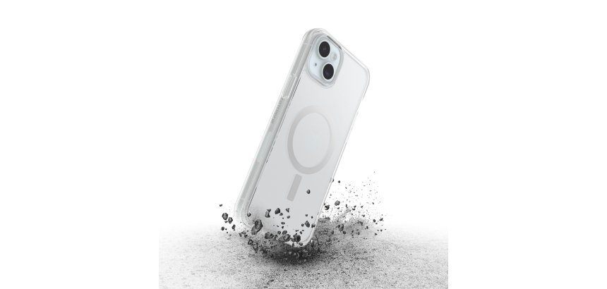 OtterBox Symmetry Series pour MagSafe pour iPhone 15 Plus, Clear