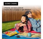 Sony SRS-XB100 - Speaker Wireless Bluetooth, portatile, leggero, compatto, da esterno, da viaggio, resistente IP67 impermeabile e antipolvere, batteria da 16 ore, cinturino versatile, chiamate in vivavoce - Blu