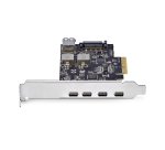 StarTech.com 5-Port USB PCIe Card, USB 3.2 10Gbps, PCI Express Card with 4x USB-C Ports, 1x USB-A Internal Port, USB PCIe Controller Card, Windows/macOS/Linux