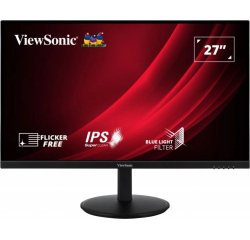 Viewsonic VG Series VG2709-2K-MHD-2 pantalla para PC 68,6 cm (27") 2560 x 1440 Pixeles Quad HD LED Negro