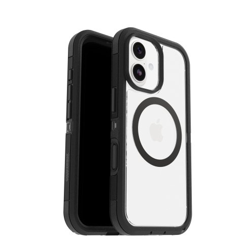 OtterBox Defender Pro XT Clear Camera Control Apple iPhone 17 Dark Side - clear/black