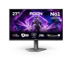 AOC G2 AG276UZD computer monitor 67.3 cm (26.5") 3840 x 2160 pixels 4K Ultra HD OLED Black