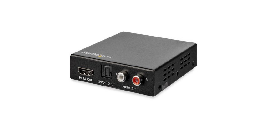 StarTech.com 4K HDMI audio extractor met 4K 60Hz ondersteuning
