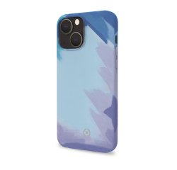 Celly WATERCOLOR iPhone 13 custodia per cellulare 15,5 cm (6.1") Cover Blu