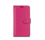 Celly WALLYUNIXLFX mobile phone case 12.7 cm (5") Wallet case Pink