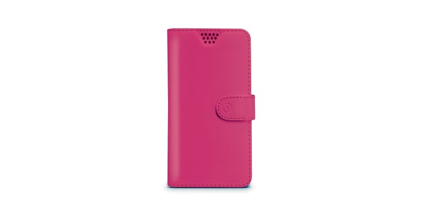 Celly WALLYUNIXLFX mobile phone case 12.7 cm (5") Wallet case Pink