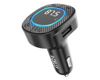 Celly CARTRASMITTERBK FM transmitter 87.5 - 108 MHz Bluetooth/USB Black