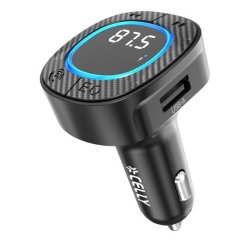 Celly CARTRASMITTERBK trasmettitore FM 87,5 - 108 MHz Bluetooth/USB Nero